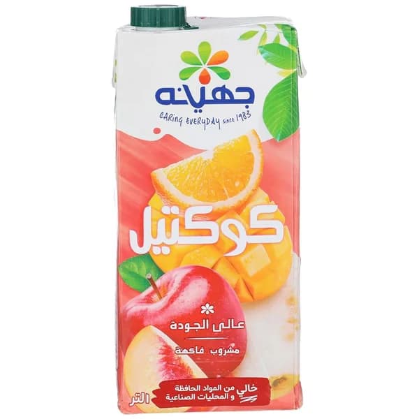 عصير جهينة طبيعي 1 لتر × 12
