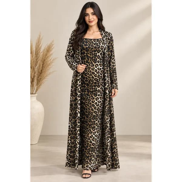 فستان ميكي أسود — سايز M
