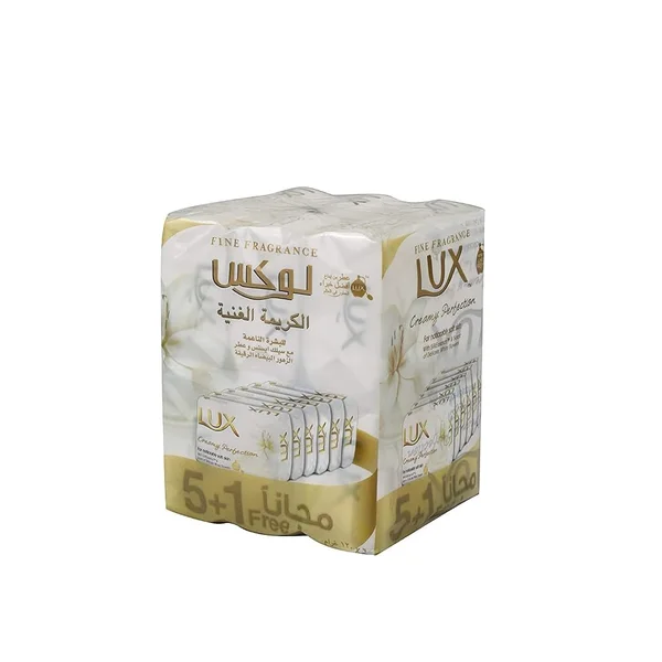 صابون تواليت لوكس كريمي 90 جم × 72